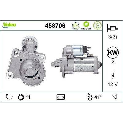 Startér VALEO 458706