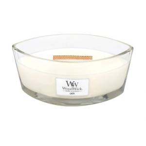 WoodWick Linen Ароматна свещ 275 g