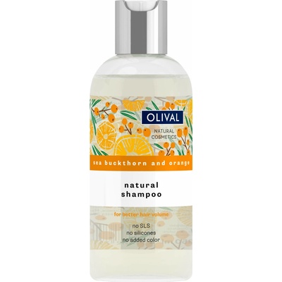 Olival Natural Buckthorn and Orange prírodný šampón pre objem a lesk 250 ml