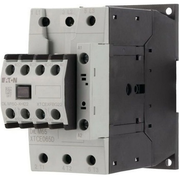 Eaton Контактор EATON DILM65-22(230V50HZ, 240V60HZ), 277926 - 380 V 400 V 30 kW, 2 N/O, 2 NC, 230 V 50 Hz, 240 V 60 Hz, AC работа, Винтови клеми (277926)