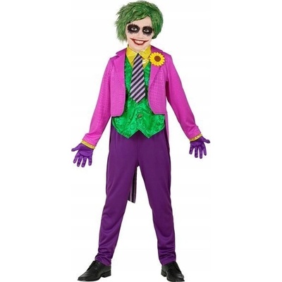 MAD JOKER BLÁZNIVÝ KLAUN HALLOWEEN