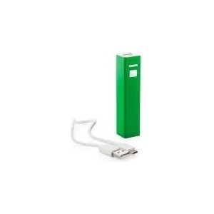  Basic power bank 2200 mAh - зелена и черна