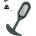 ToyJoy Buttocks The Athlete Weighted Plug Grey