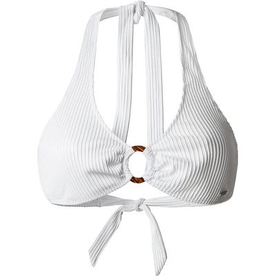 Pepe Jeans Textured Ha bikini top - White (White)