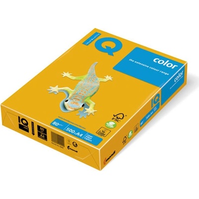 Farebný papier 80g neónový IQ color A3 80 gr 500 hárkov Žltá neónová