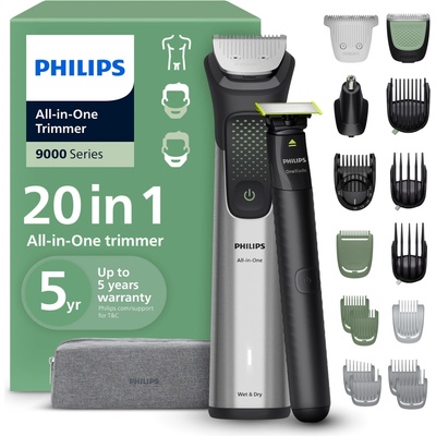 Philips MG9558/15 + Philips OneBlade na tvár