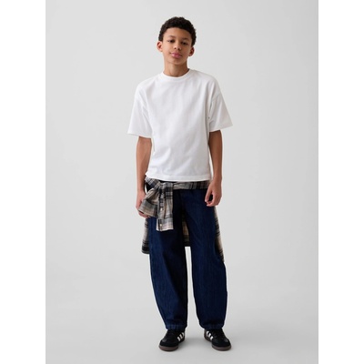 GAP Dětské džíny Easy Baggy Taper Tmavě modrá