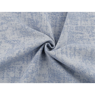 Dekorační potahová látka s žinylkovou strukturou Varianta: 6 (7) modrá jeans, Balení: 1 m