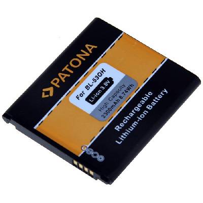 Baterie PATONA kompatibilní s LG BL-53QH 2300mAh Baterie, pro mobilní telefon, BL-53QH, 2300mAh, 3.8V, Li-Ion, LG Optimus 4X HD (P880), LG Optimus F5 (P875), LG Optimus L9 (P760), LG Optimus L9 II (D