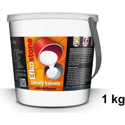 EFKOSTONE - tvrdá odlévací hmota 1 kg – Hledejceny.cz