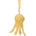 Saro Плюшена дрънкалка Saro Baby - Ocean Life, 26 cm, Мustard (21732)