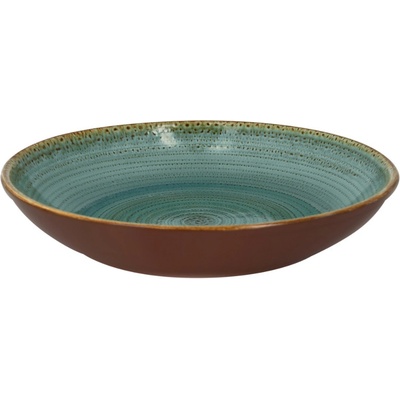 RAK Porcelain Twirl talíř hluboký 36 cm lagoon TWBUBC36LA-1