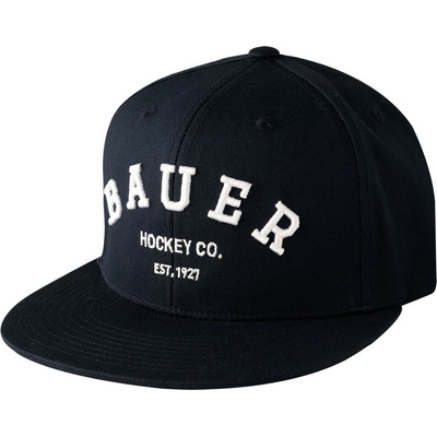 Bauer Flat Brim Snapback Navy