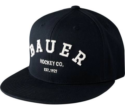 Bauer Flat Brim Snapback Navy