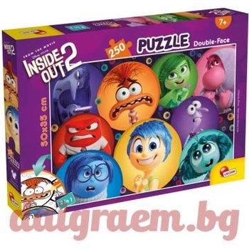 Lisciani Пъзел lisciani 109807 - 250 части - Отвътре навън 2, двулицев пъзел (li109807)