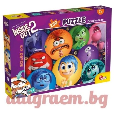 Lisciani Пъзел lisciani 109807 - 250 части - Отвътре навън 2, двулицев пъзел (li109807)