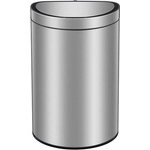 EKO-Europe Кош за отпадъци EKO MIRAGE SEMI-ROUND сензорен (47 л) - хром мат (EKO 933147 - Matt s/s)