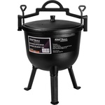 Kraft & Dele Чугунено котле за огън 10l с триножник 68208 (KD4187)