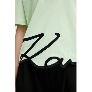 Karl Lagerfeld Памучна тениска Karl Lagerfeld (A2W17104)