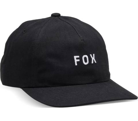 Fox Wordmark Adjustable Black