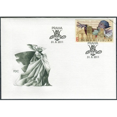 Česká pošta (2011) FDC 695 - W. A. Mozart - specimen