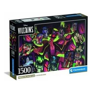 Clementoni Disney Villains puzzle 1500pcs