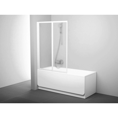 Ravak VS2 105 white+Grape, skládací, 2-dílná 796M0100ZG