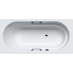 KALDEWEI Ambiente - Вана Vaio Star 961, 170x80 см, с противоплъзгащо покритие по цялата повърхност, отвори за дръжки, бяла 234134010001 (234134010001)