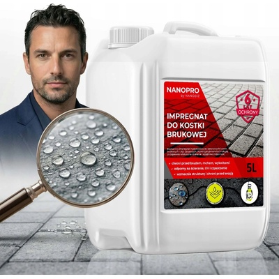 NANOPRO IMPREGNACE Moderní ochrana pro zámkovou dlažbu 5L