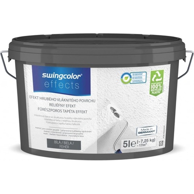 Swingcolor Rauhfaser 5 l biela