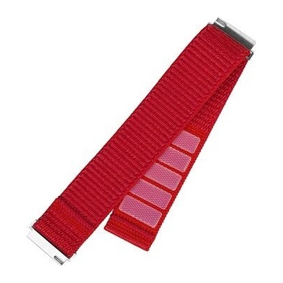 FIXED Nylon Sporty Strap with Quick Release 22mm for smartwatch, red FIXNST2-22MM-RD