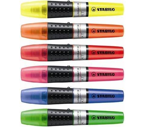 Stabilo Luminator zelená