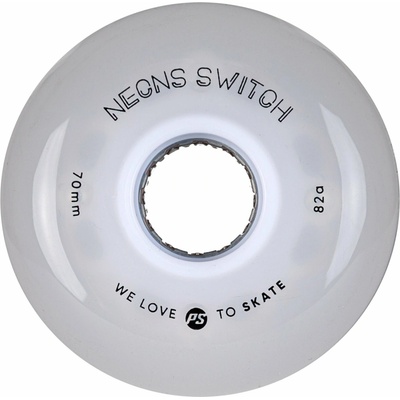Powerslide Neons Switch LED 4ks 82A, 70mm