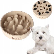 Dingo Bambusová miska pro psa Zpomalující 410 ml 15 cm