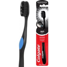 Colgate Zubná kefka 2X Deeper 360° Charcoal Medium
