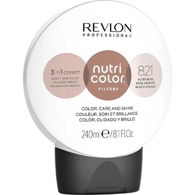 Revlon Nutri Color Filters Маска-оцветител за коса Toning Filters, 821, 240 ml