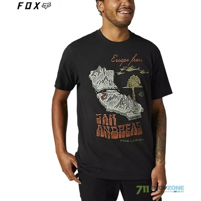 Fox tričko Replical ss Premium Tee black
