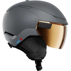 Atomic Ски каска Atomic Revent GT Amid Visor HD Photochromic S1-3 Ski helmet - Slate / Amber Gold HD Photo - размер One Size (418-1605-0213)