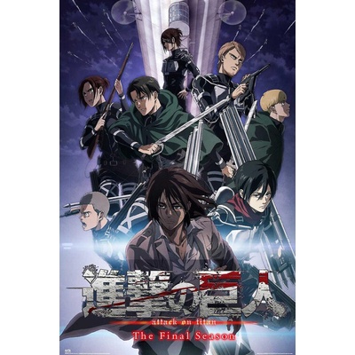 Plagát, Obraz - Attack on Titan - The Final Season, 61 × 91.5 cm