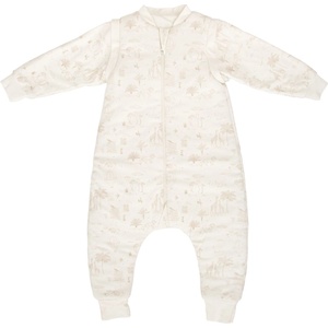 Bimbidreams Бебешки спален чувал с крачета Bimbidreams - Noe, 85 cm, Tog 2.5, White/Linen (8435629206762) - ozone
