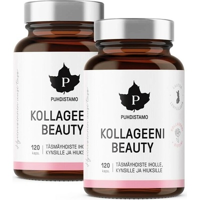 Puhdistamo Beauty Collagen Beauty Kolagenové peptidy Verisol 120 kapslí 1+1