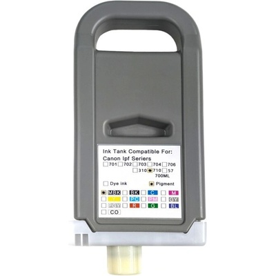 Compatible Canon PFI-710MBK, 2353C001 матов черен (matte black) съвместими касети (2353C001)