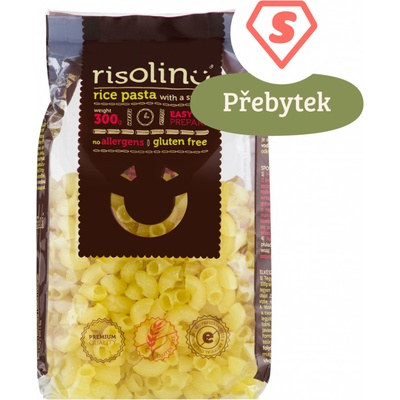 Risolino Rýžové těstoviny kolínka 300 g