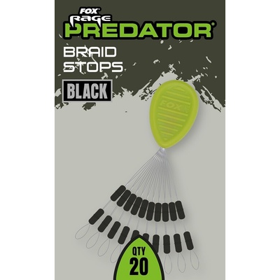 Fox Rage Predator Float Stops 20 ks Red