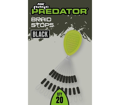 Fox Rage Predator Float Stops 20 ks Red