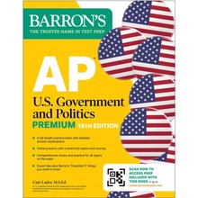AP U.S. Government and Politics Premium, Sixteenth Edition: Prep Book with 6 Practice Tests + Comprehensive Review + Online Practice (2026) - Lader, Curt