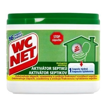 WC NET Aktivátor septiků tablety 16 ks