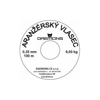 Daemons aranžérska 100 m 0,15 mm