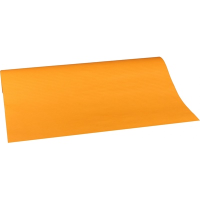 Vlnitý aranžovací papír 50cm x 10m 24 oranžová