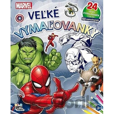 Jiri Models Veľké vymaľovank Marvel